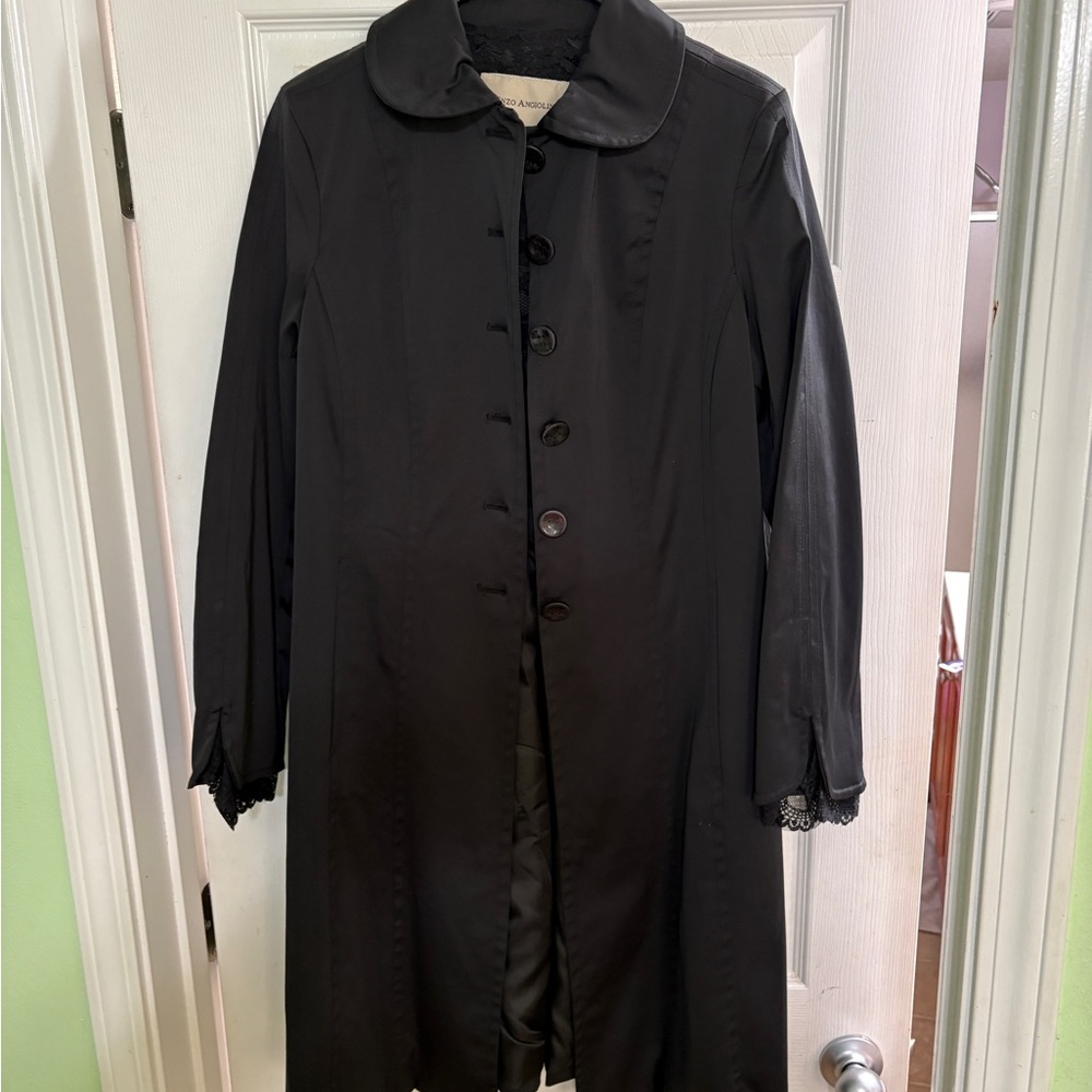 Black Button-Up Coat